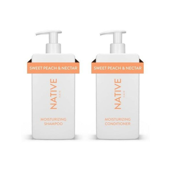 Native Peach & Nectar Shampoo & Conditioner Set