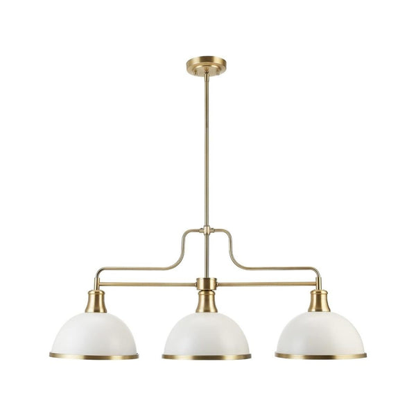 Globe Electric 3-Light Linear Chandelier