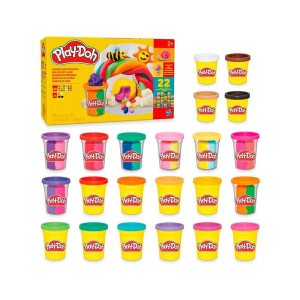 22 Variety Pack Play-Doh Modeling Compound Cans