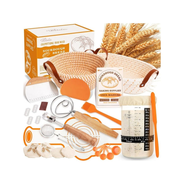 25-Pack Complete Sourdough Starter Kit