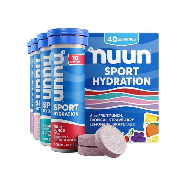 4-Ct Nuun Sport Electrolyte Tablets Mixed Flavors