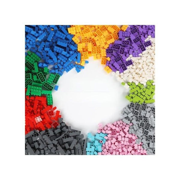 1,000 Piece Building Brick Set with Baseplates
