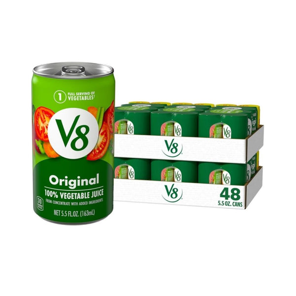6 Packs of 8 Cans V8 Original 100% Vegetable Juice