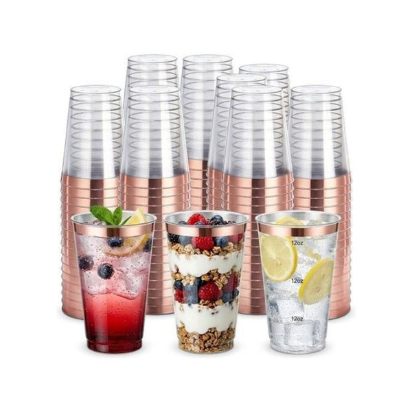 200 12oz Plastic Cups