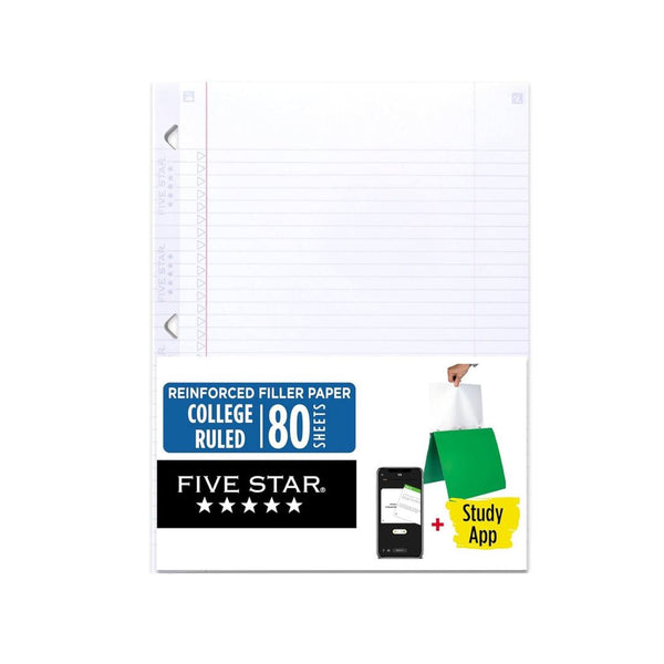 Five Star Reinforced Loose Leaf Paper