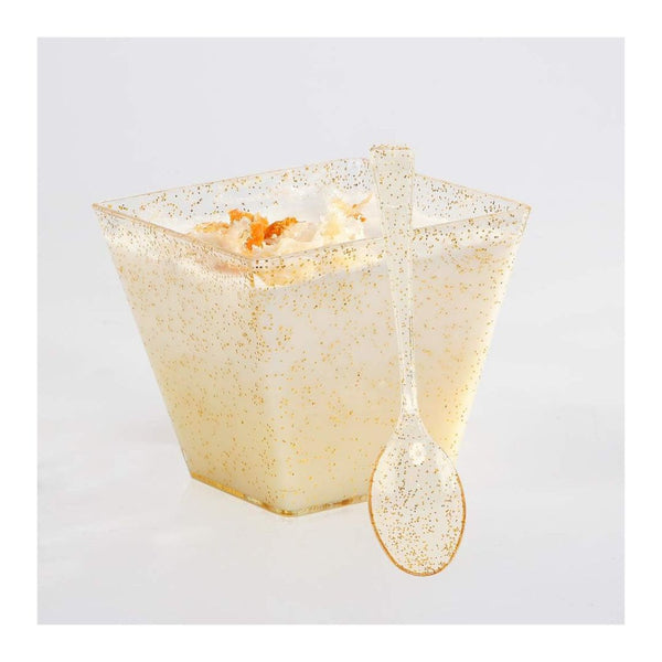 100 Pack of Disposable Small Dessert Cups