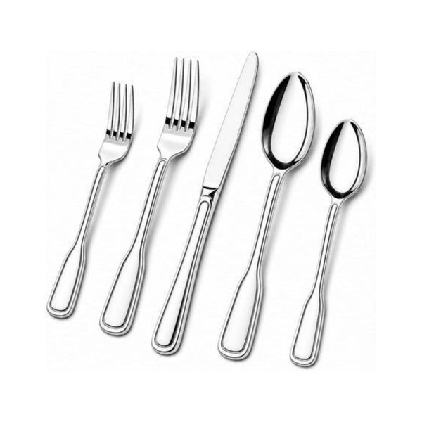 40-Piece Stainless Steel Flatware Set