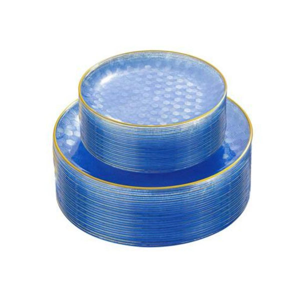 60-Pc Plastic Plates