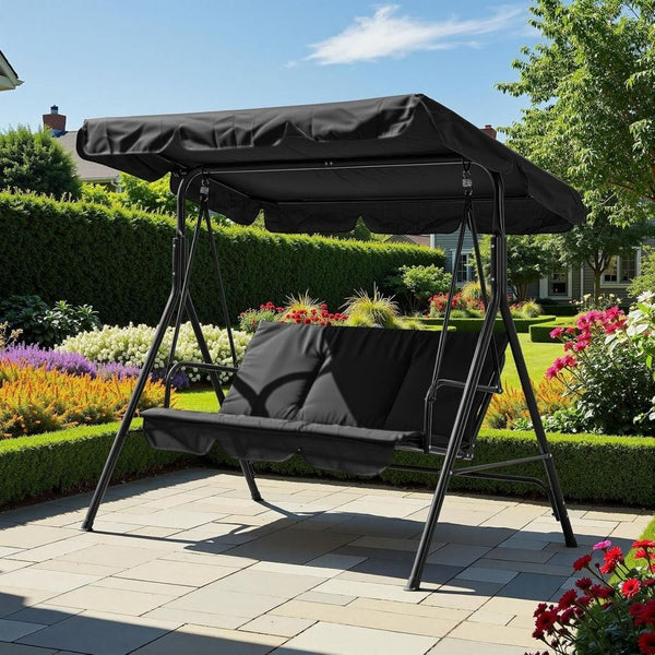 3 Person Porch Swing Chair