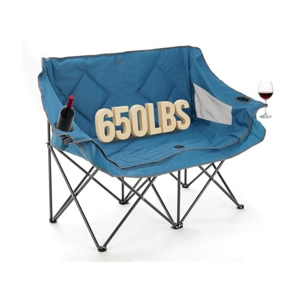 ARROWHEAD Double Folding Camping Chair