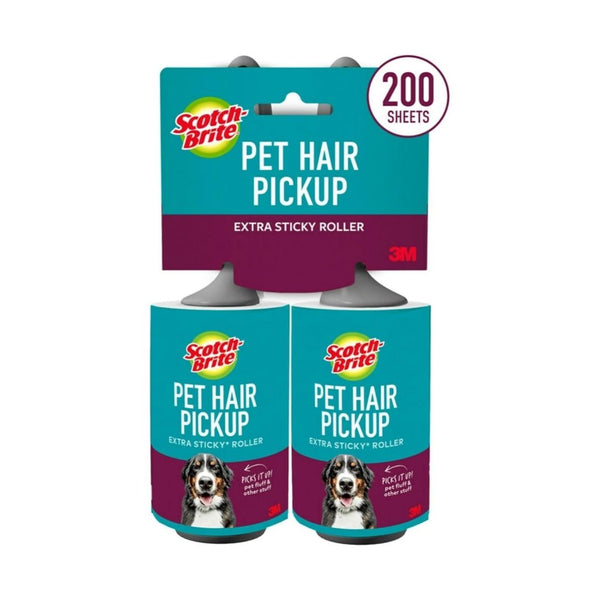 2-Pack Scotch-Brite Pet Hair Extra Sticky Lint Roller