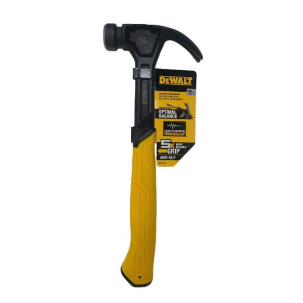 DeWalt 16 oz Smooth Face Curve Claw Hammer