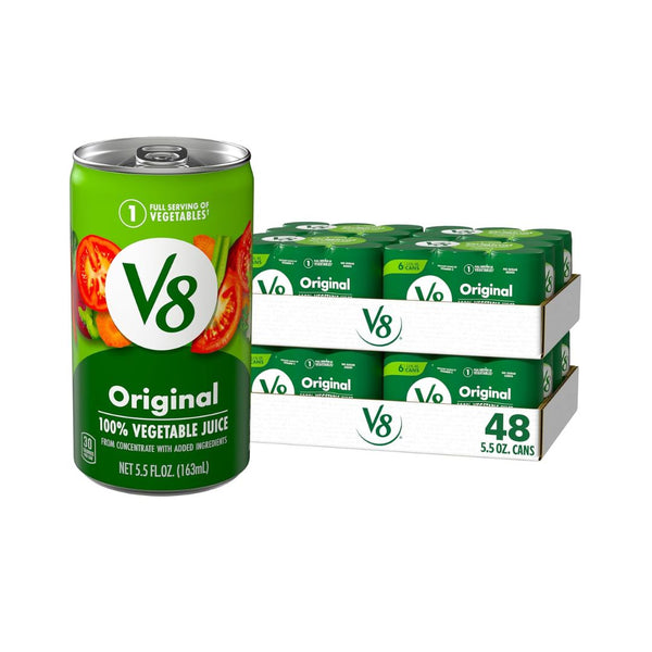 48-Pack V8 Original 100% Vegetable Juice