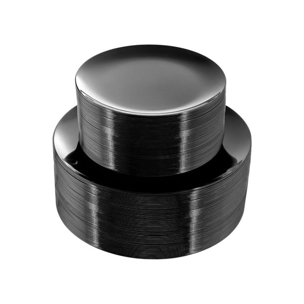 100-Pcs Plastic Plates