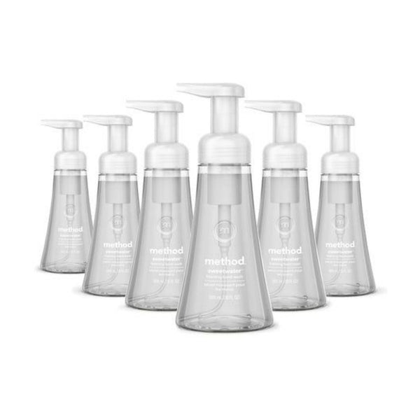 6 Bottles Method Sweet Water Foaming Hand Wash