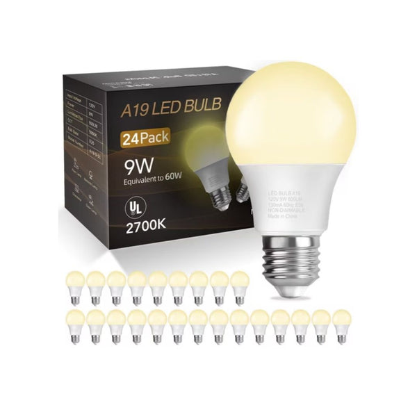 24 DAYBETTER A19 LED Light Bulbs