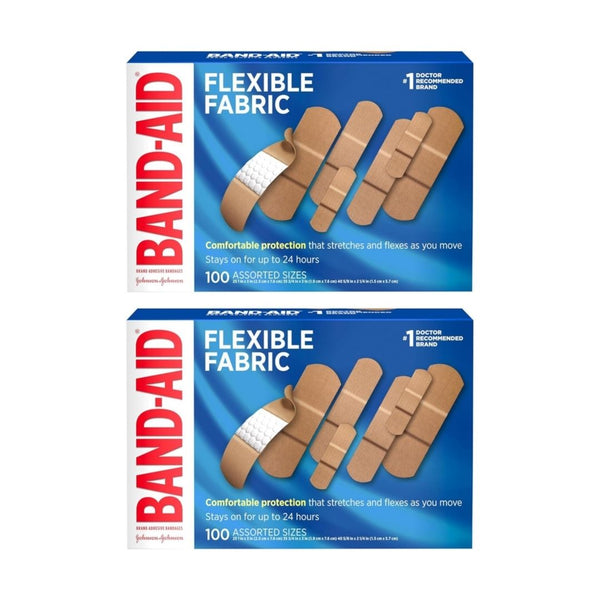 200 BAND-AID Brand Flexible Fabric Adhesive Bandages