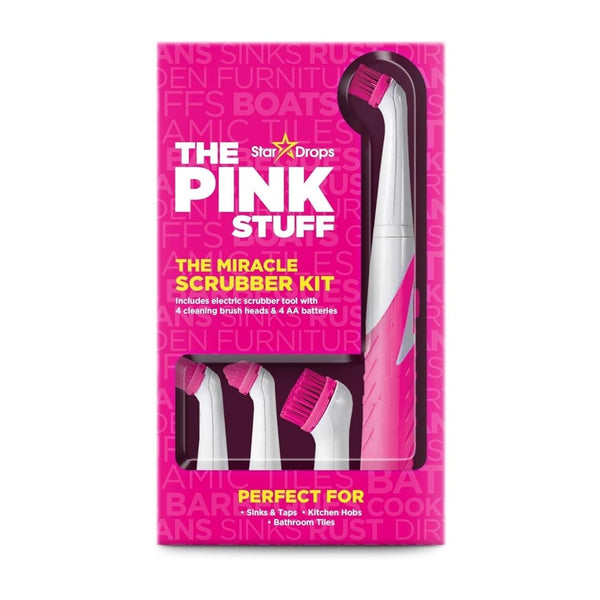 The Pink Stuff Miracle Electric Scrubber Kit