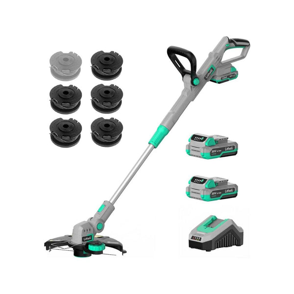 Litheli 20V 12 Inch Cordless String Trimmer/Edger
