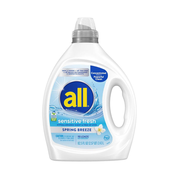 110 Loads all Liquid Laundry Detergent