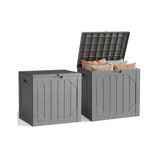 2-Pack 30 Gallon Deck Box