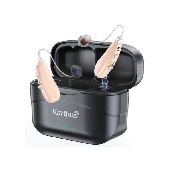 Rechargeable Hearing Aids With Noise Cancelling