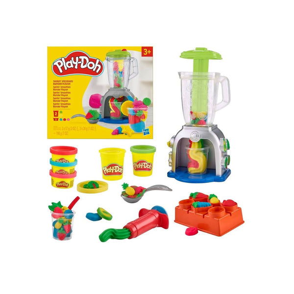 Play Doh Swirlin' Smoothies Toy Blender Set
