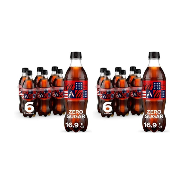 16 Or 36 Bottles Of Coca-Cola And Zero Sugar Soda On Sale!