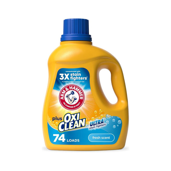 74 Loads ARM & HAMMER Plus OxiClean Liquid Laundry Detergent