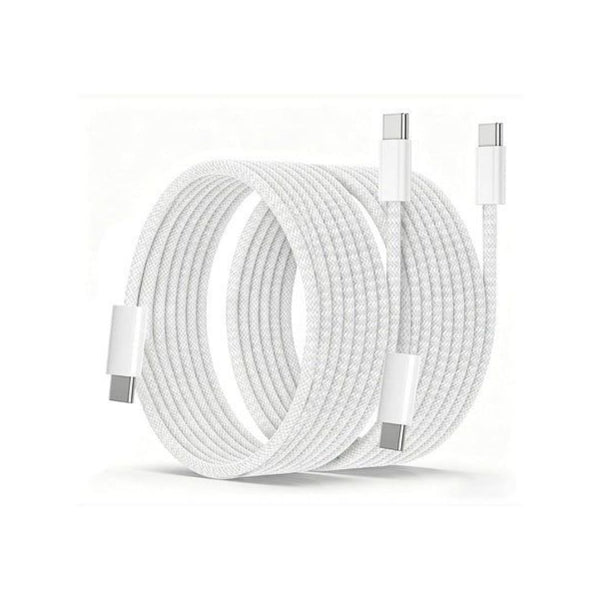 2-Pack USB-C to USB-C Cables