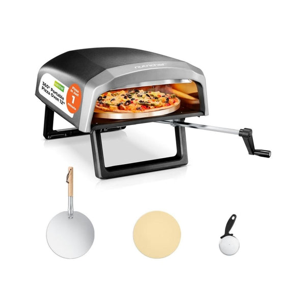 Nutrichef Outdoor 12-In Pizza Oven