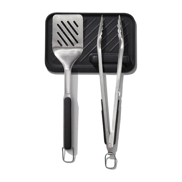 3 Piece OXO Outdoor Grilling Tool Set