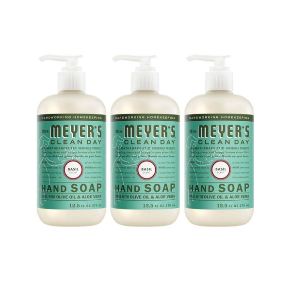 3 Bottles Of Mrs. Meyers Hand Soap On Sale