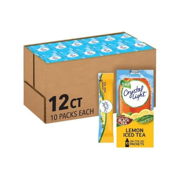 120 Crystal Light Lemon Iced Tea Drink Mix Packets