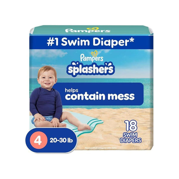 18-Count Size 4 Pampers Swim Diapers