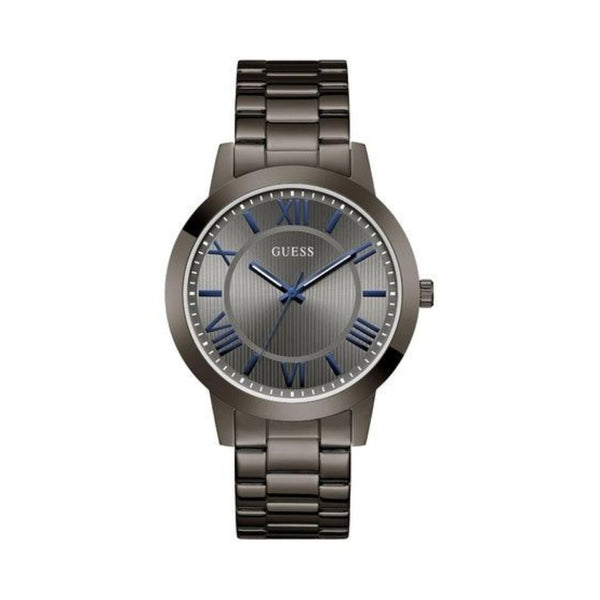 Guess Men's Gunmetal Stainless Steel Watch