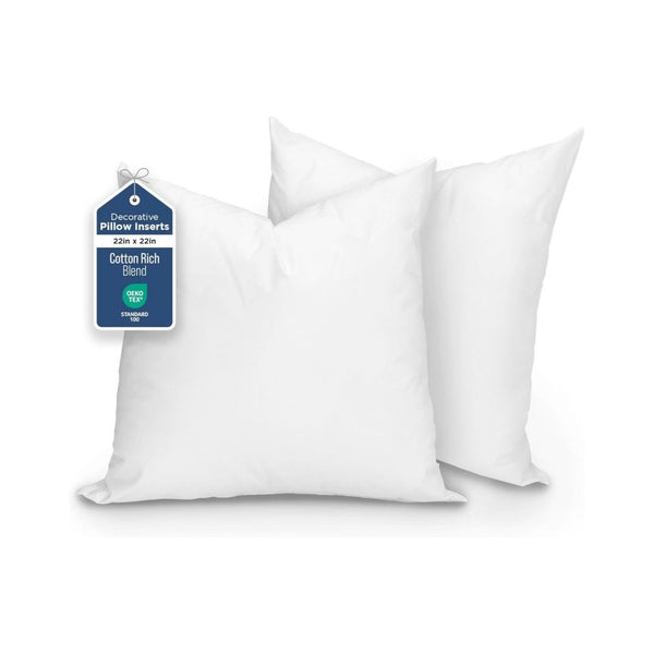 Pack of 2 Martex Decorative Throw Pillow Inserts
