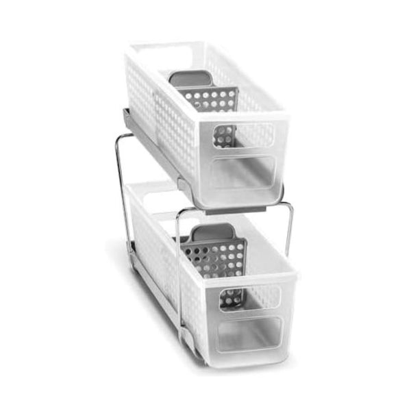 Madesmart 2-Tier Plastic Mini Multipurpose Organizer