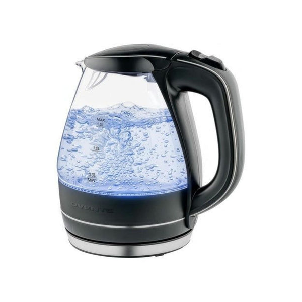 Ovente 1.5L Glass Electric Kettle Water Boiler