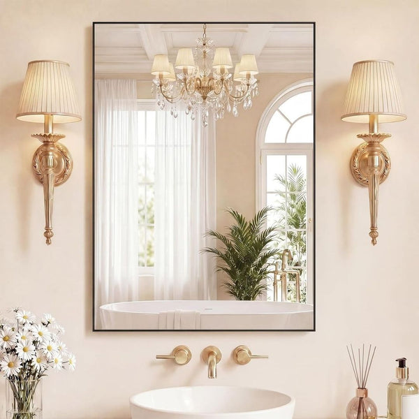 30-In x 36-In Sweetcrispy Bathroom Mirror