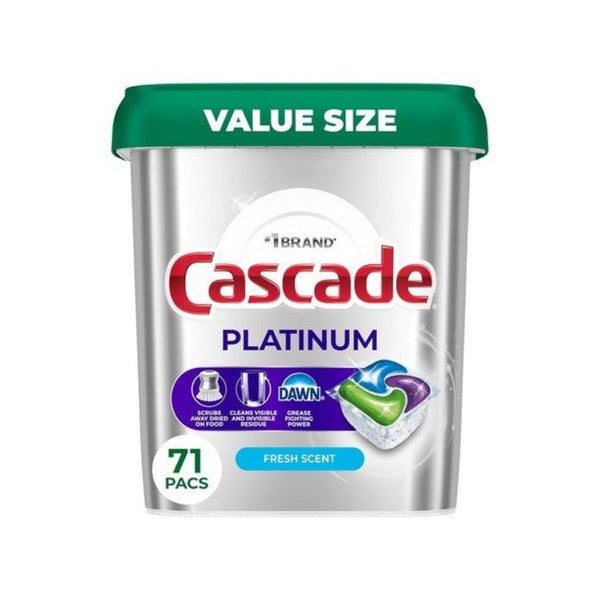 213 Cascade Platinum Dishwasher Pods