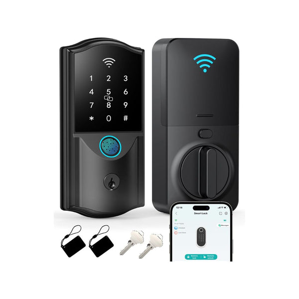 Built-in WiFi Smart Lock for Front Door