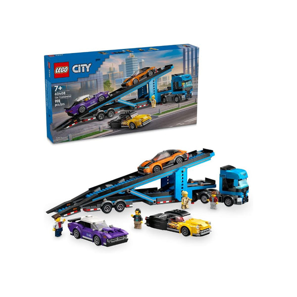 998-Pcs LEGO City Car Transporter
