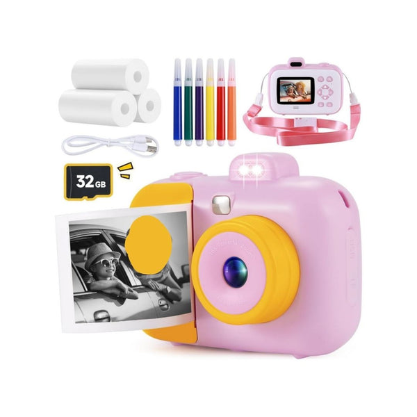 Kids Instant Print Camera Set