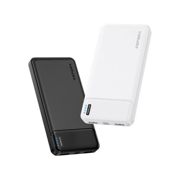 2 Pack 10,000mAh Slim USB-C Portable Chargers