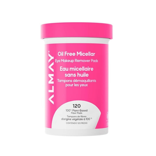 120 Almay Oil-Free Micellar Eye Makeup Remover Pads
