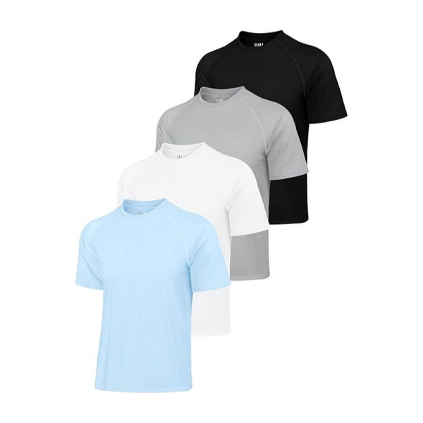 4 Pack Mens Quick Dry Shirts