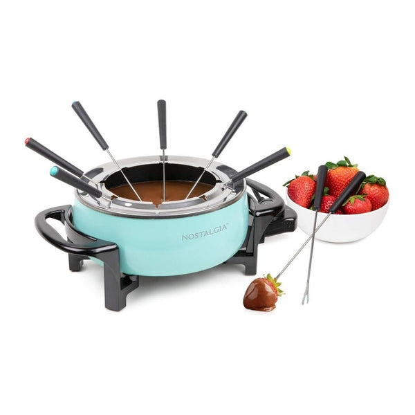 Nostalgia 12-Cup Electric Fondue Pot Set