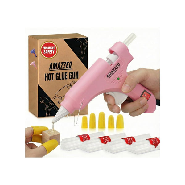 40 Pcs Hot Glue Gun and Sticks Set
