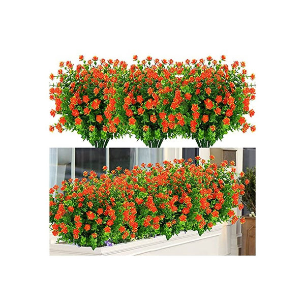 6 Pack Artificial Outdoor UV Resistant Boxwood Flowers